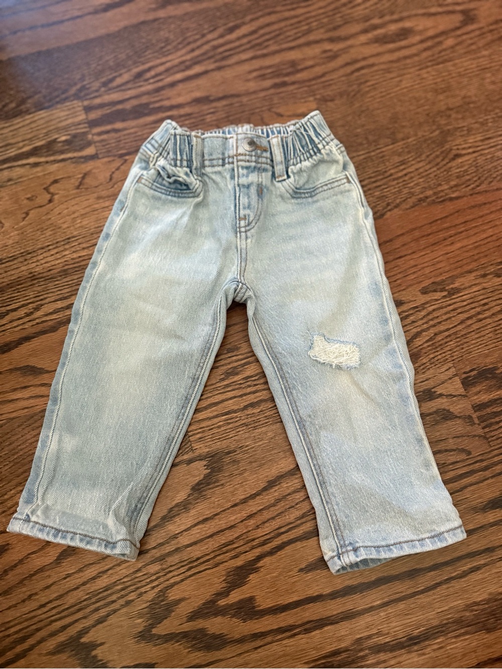 Light Wash Kids Denim Pants – 12-18 m